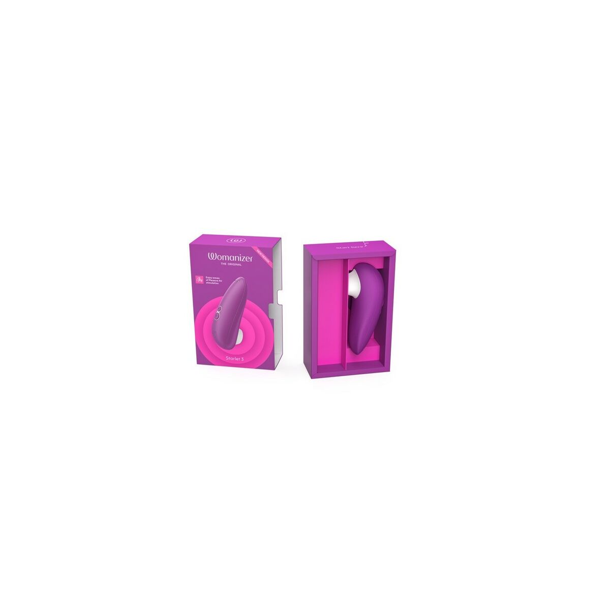 Vibrators Womanizer WOMANIZER STARLET 3 VIOLET Violets